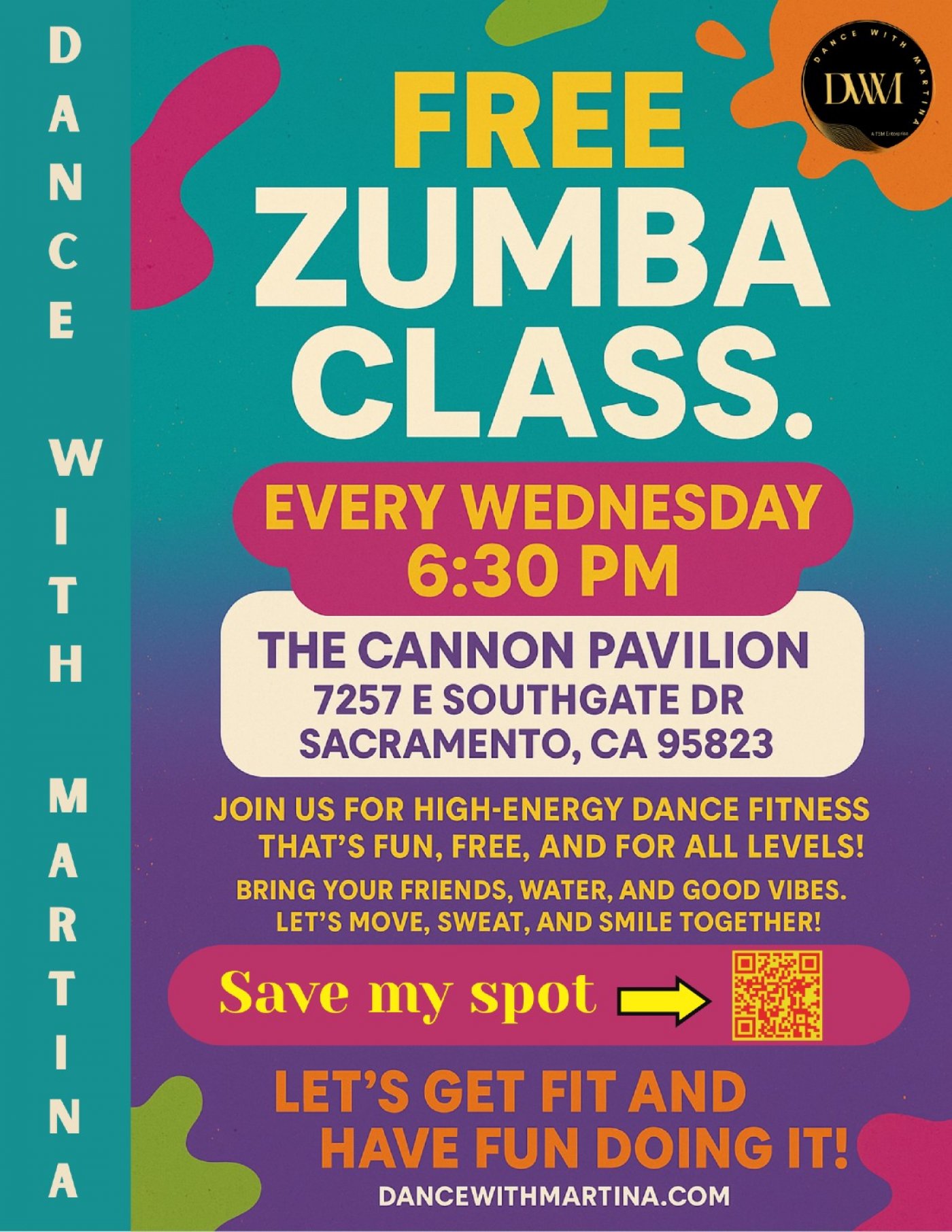 FREE Zumba Wednesdays