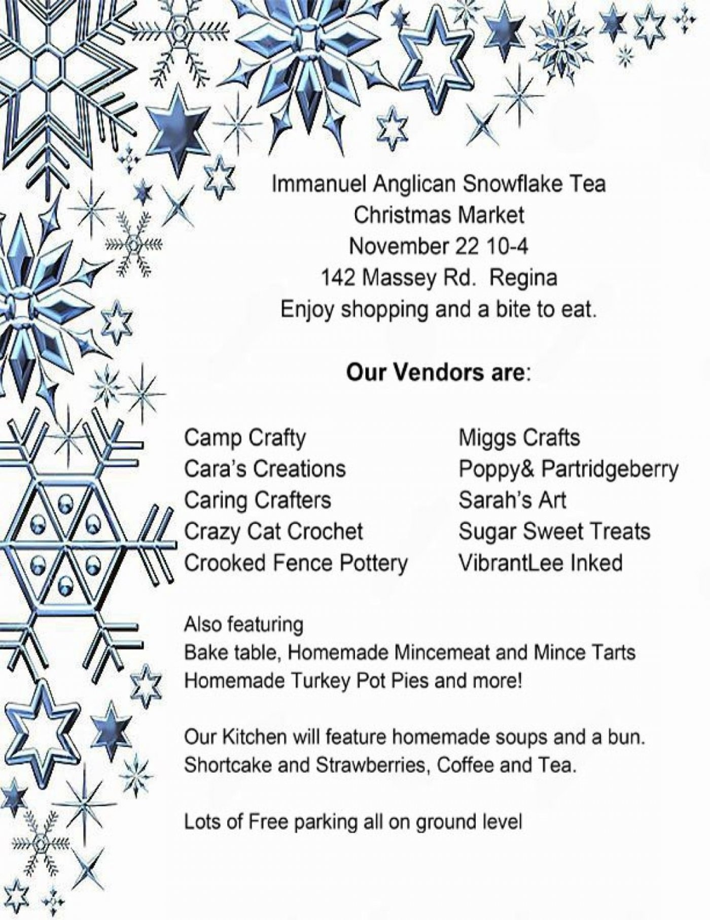 Snowflake Tea and Christmas Market