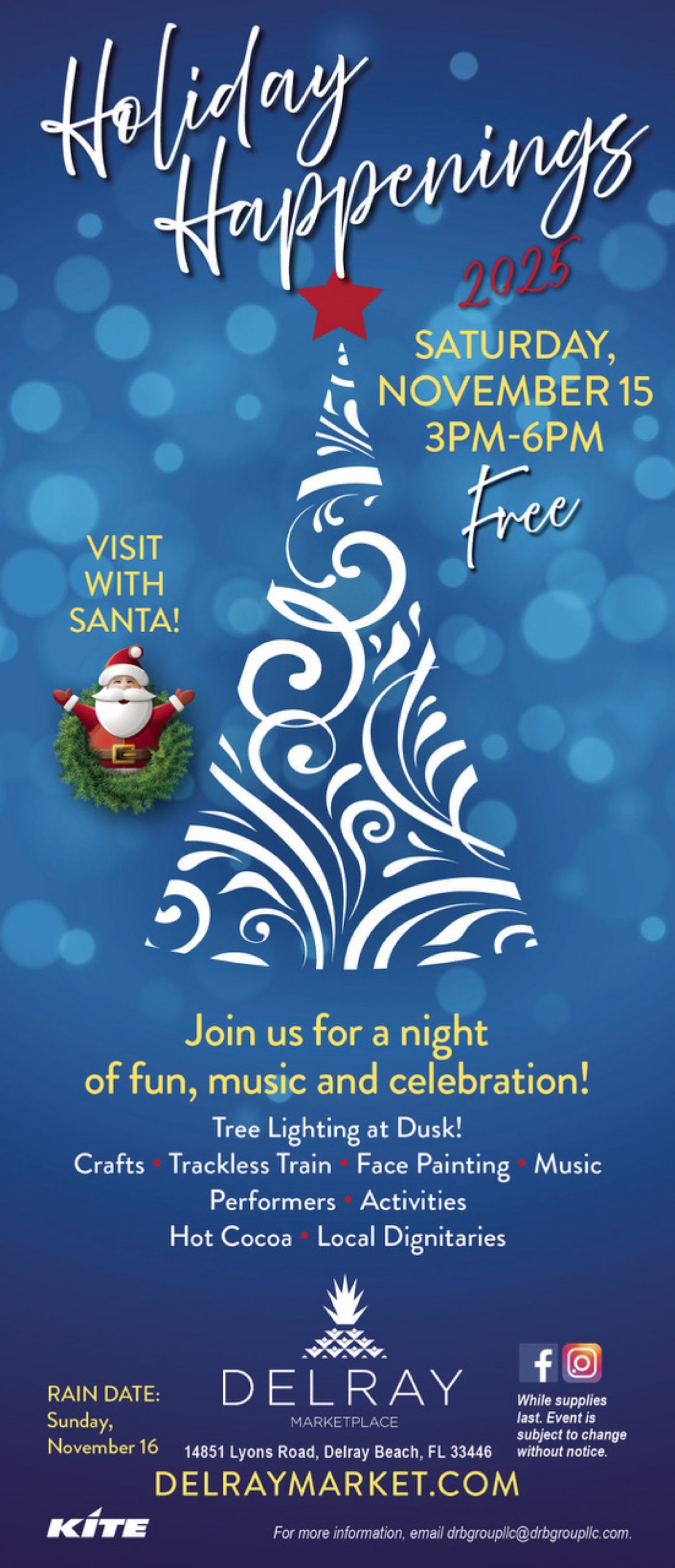 Holiday Happenings Event Happening Soon at the Delray Marketplace