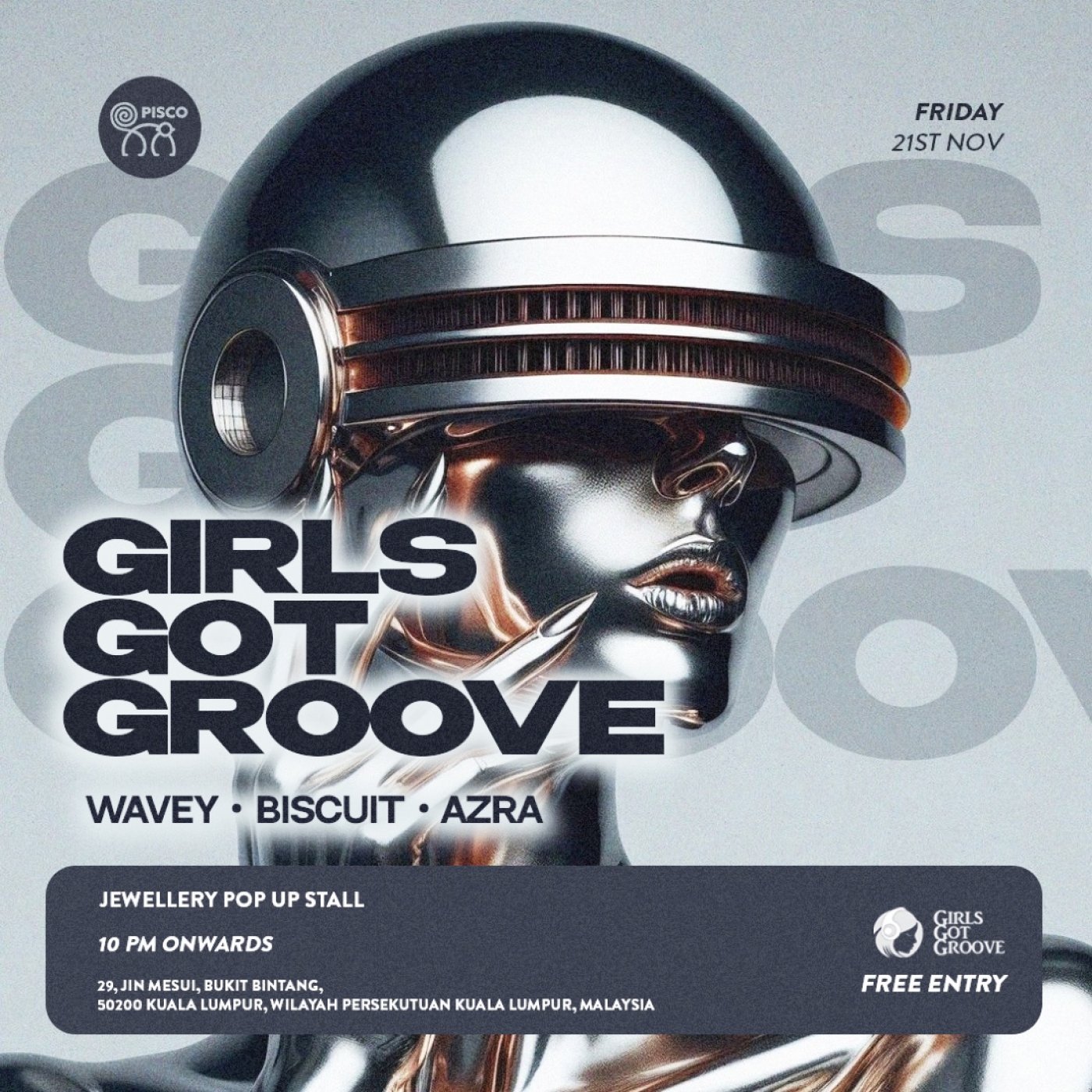 Girls Got Groove at Pisco KL