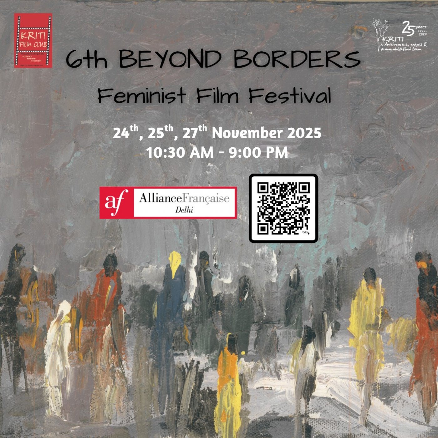 6th Beyond Borders Feminist Film Festival @Alliance Francaise de Delhi