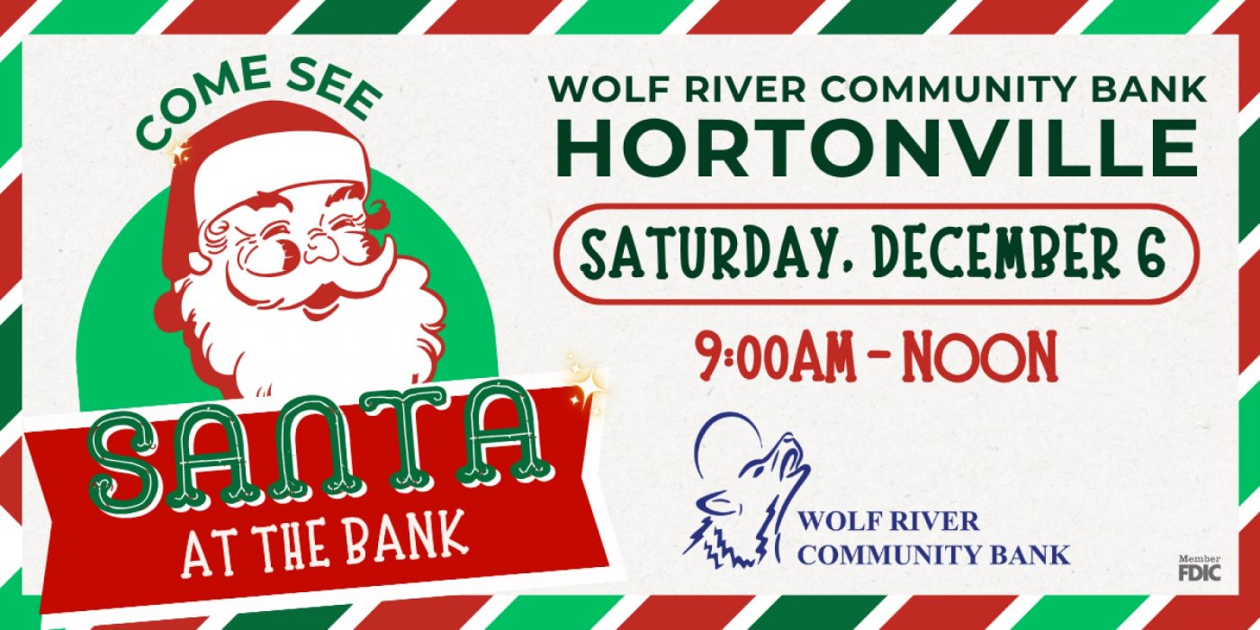 Santa at the Bank: FREE pictures with Santa, letters to Santa, crafts and more!