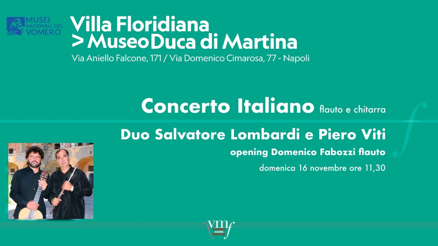 CONCERTO ITALIANO - Duo Salvatore Lombardi e Piero Viti flauto e chitarra