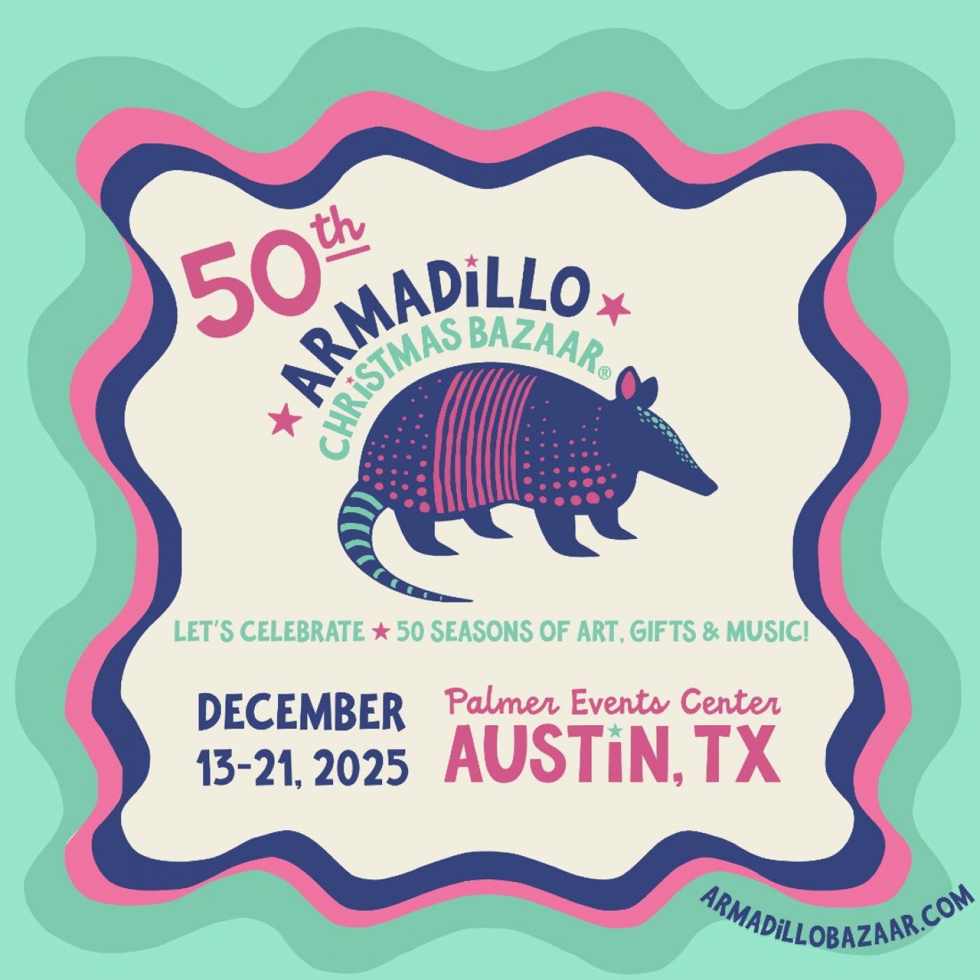 Armadillo Christmas Bazaar\u2019s 50th season this Dec. 13-21 at the Palmer Events Center