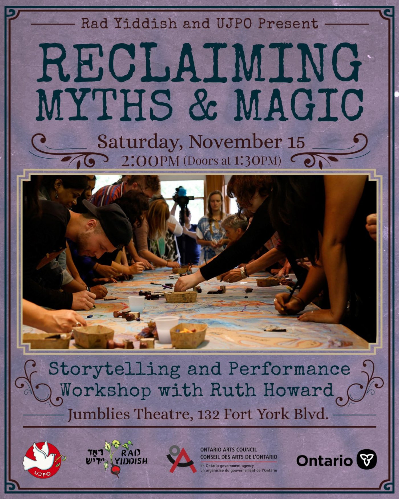 Reclaiming Myths & Magic: Storytelling & Performance Workshop