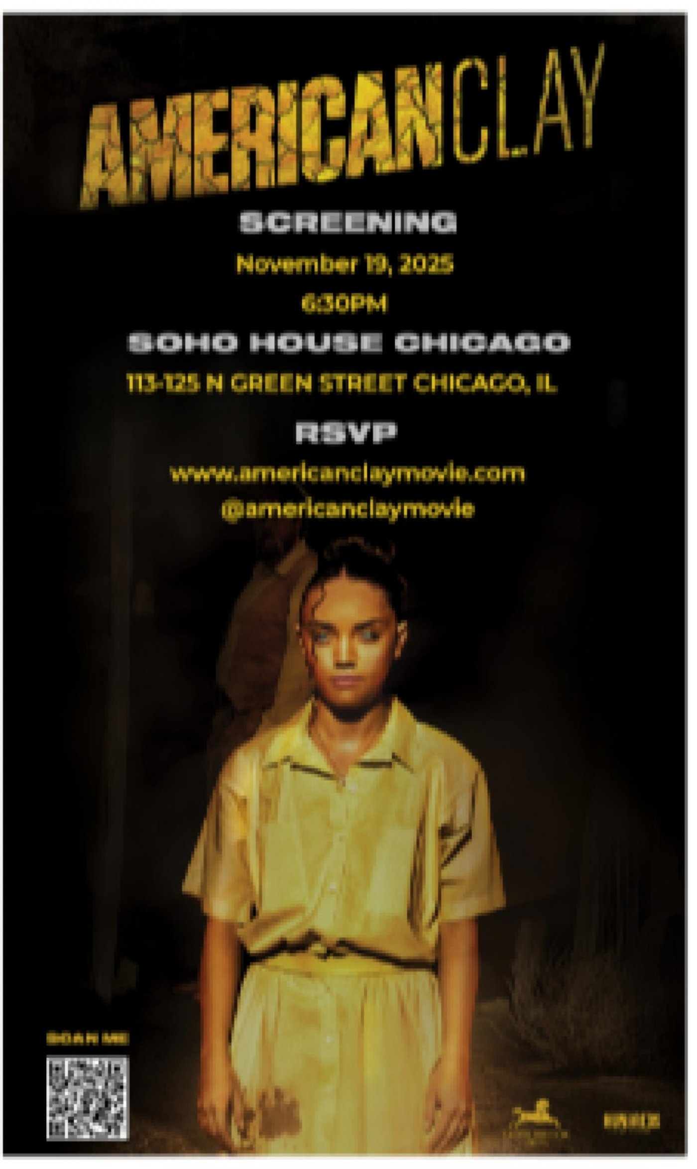 AMERICAN CLAY: A Screening & Cocktail Reception at Soho House Chicago