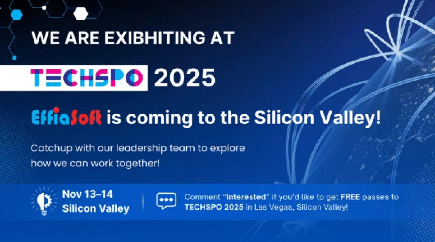 EffiaSoft Powers the Future of Business Tech at TECHSPO Silicon Valley 2025