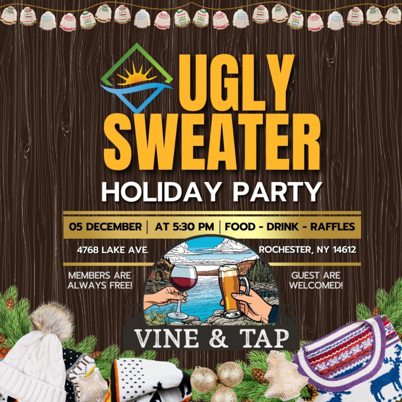 Ugly Sweater Holiday and Networking Party