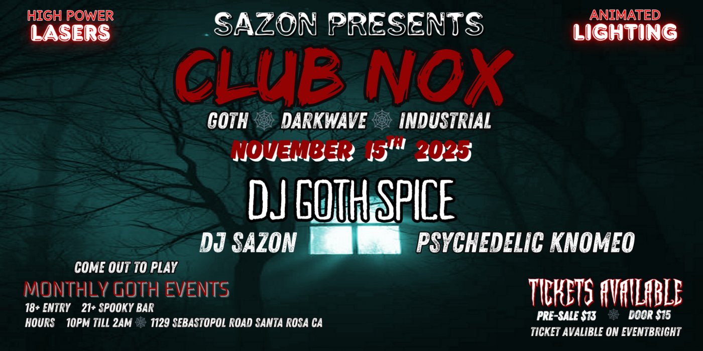 Goth Club Nox Santa Rosa
