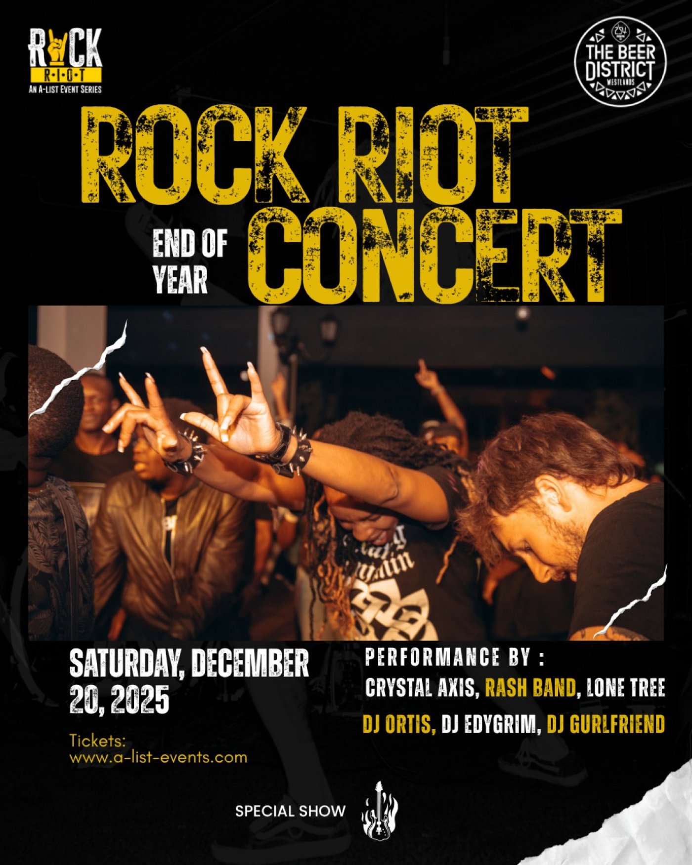 Rock Riot: End of Year Showdown