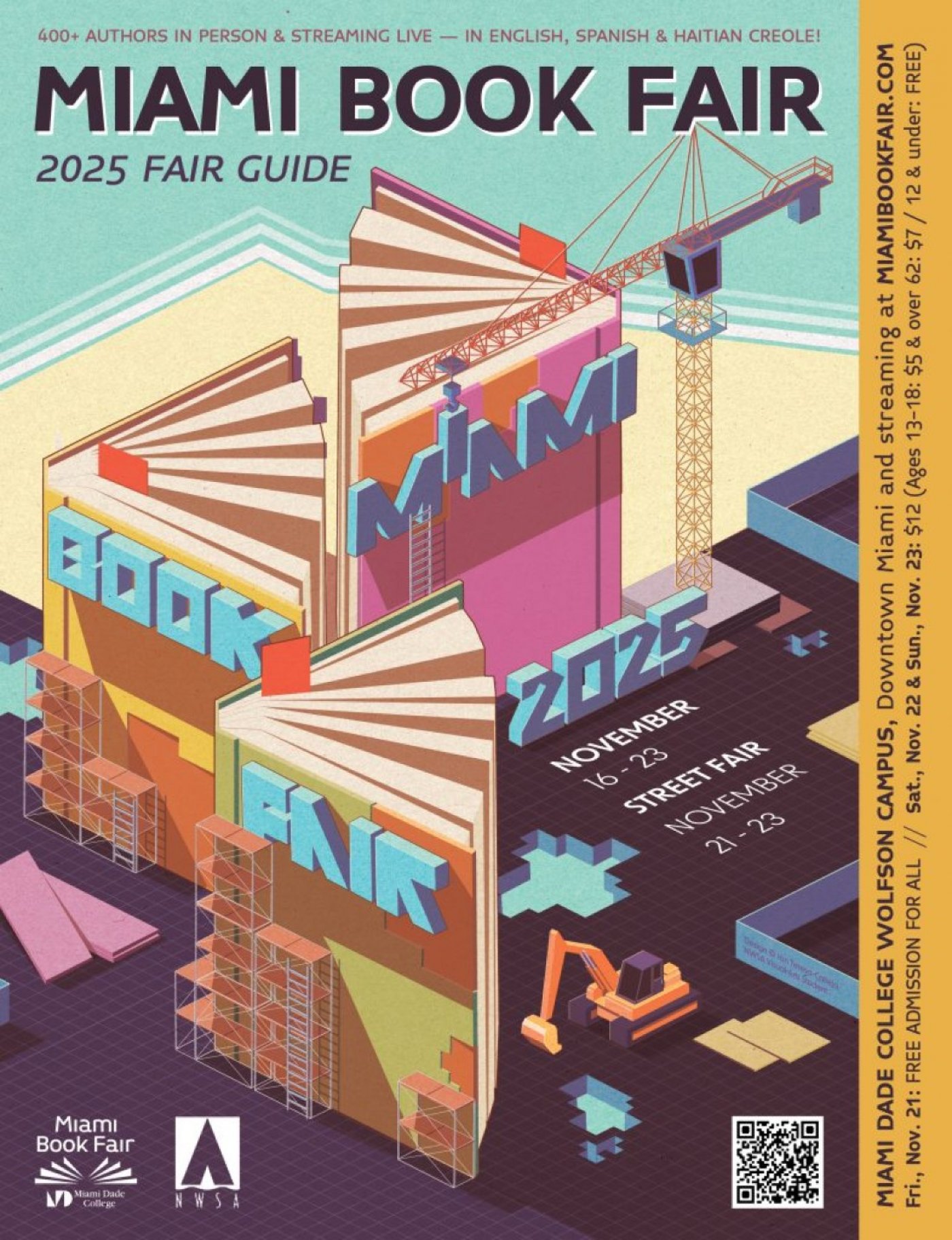 Miami Book Fair Opening Weekend 2025