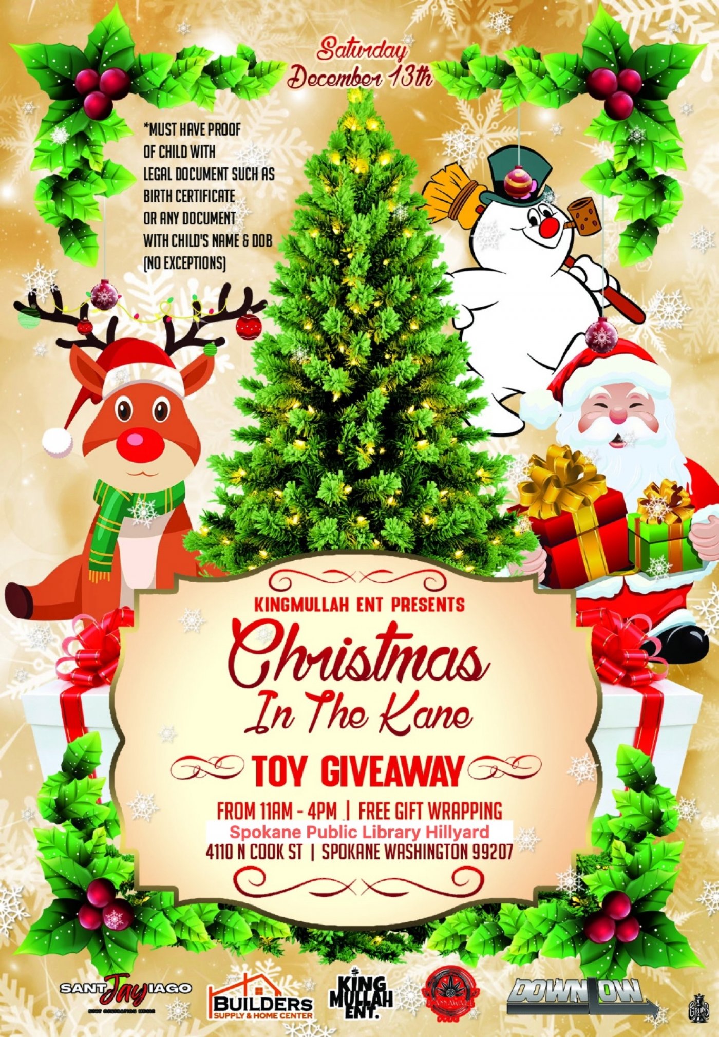 Christmas In The Kane Toy Giveaway