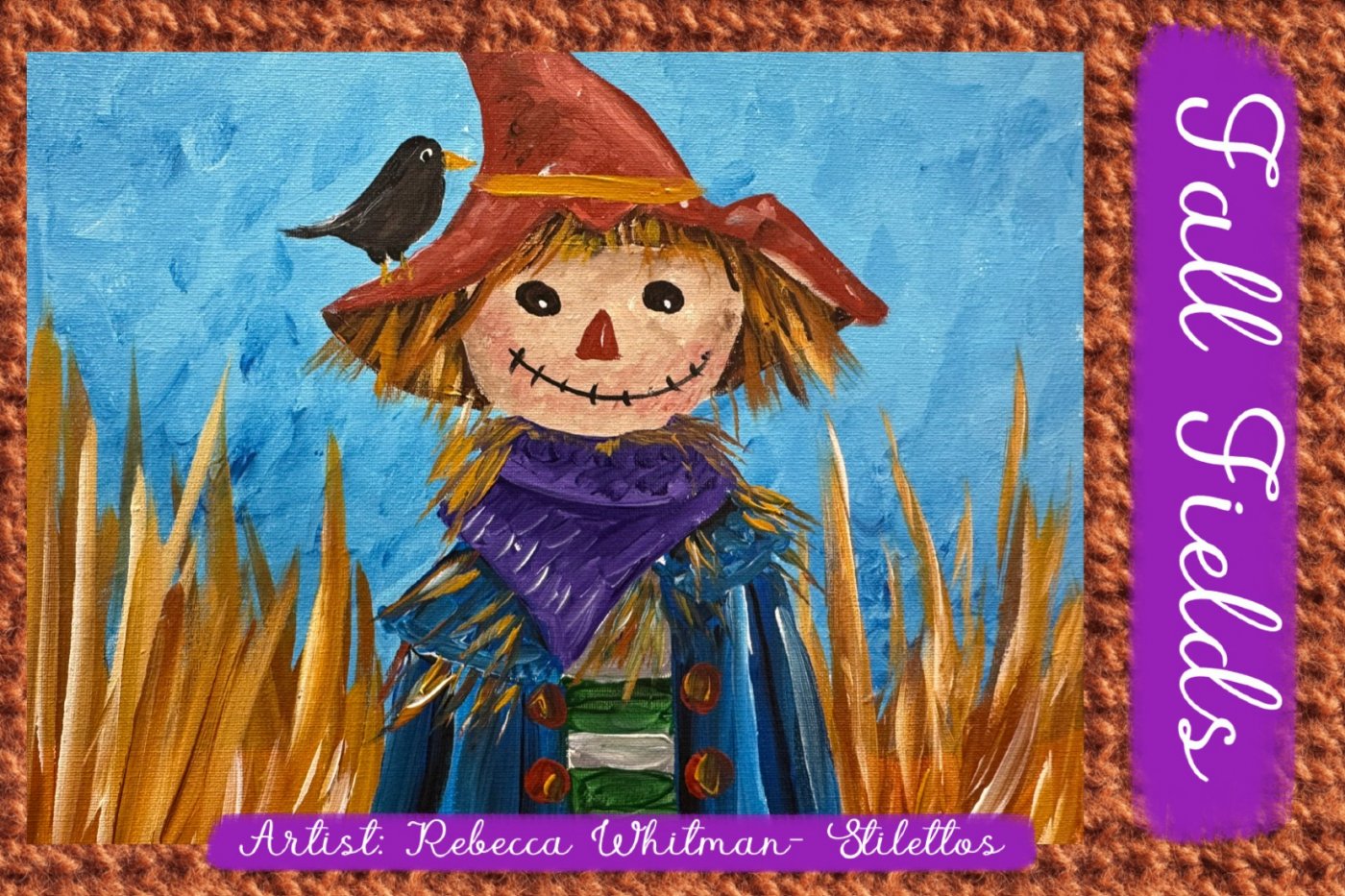 Back to the Basics Acrylic Painting: Beginner Level 1 - Fall Fields