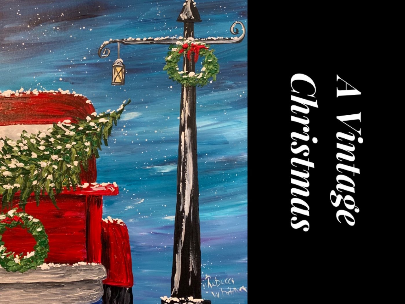 Expanding the Basics Acrylic Painting - A Vintage Christmas