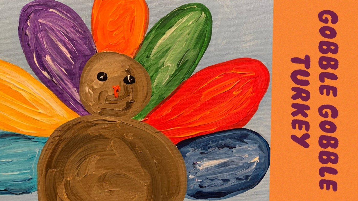 Beyond the Spectrum Art Program - Gobble Gobble Turkey Acrylic