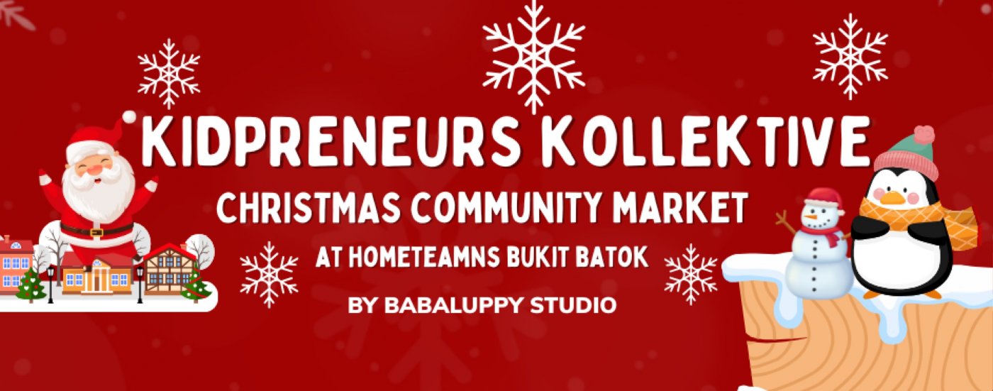 Christmas Community Market at HomeTeamNS Bukit Batok