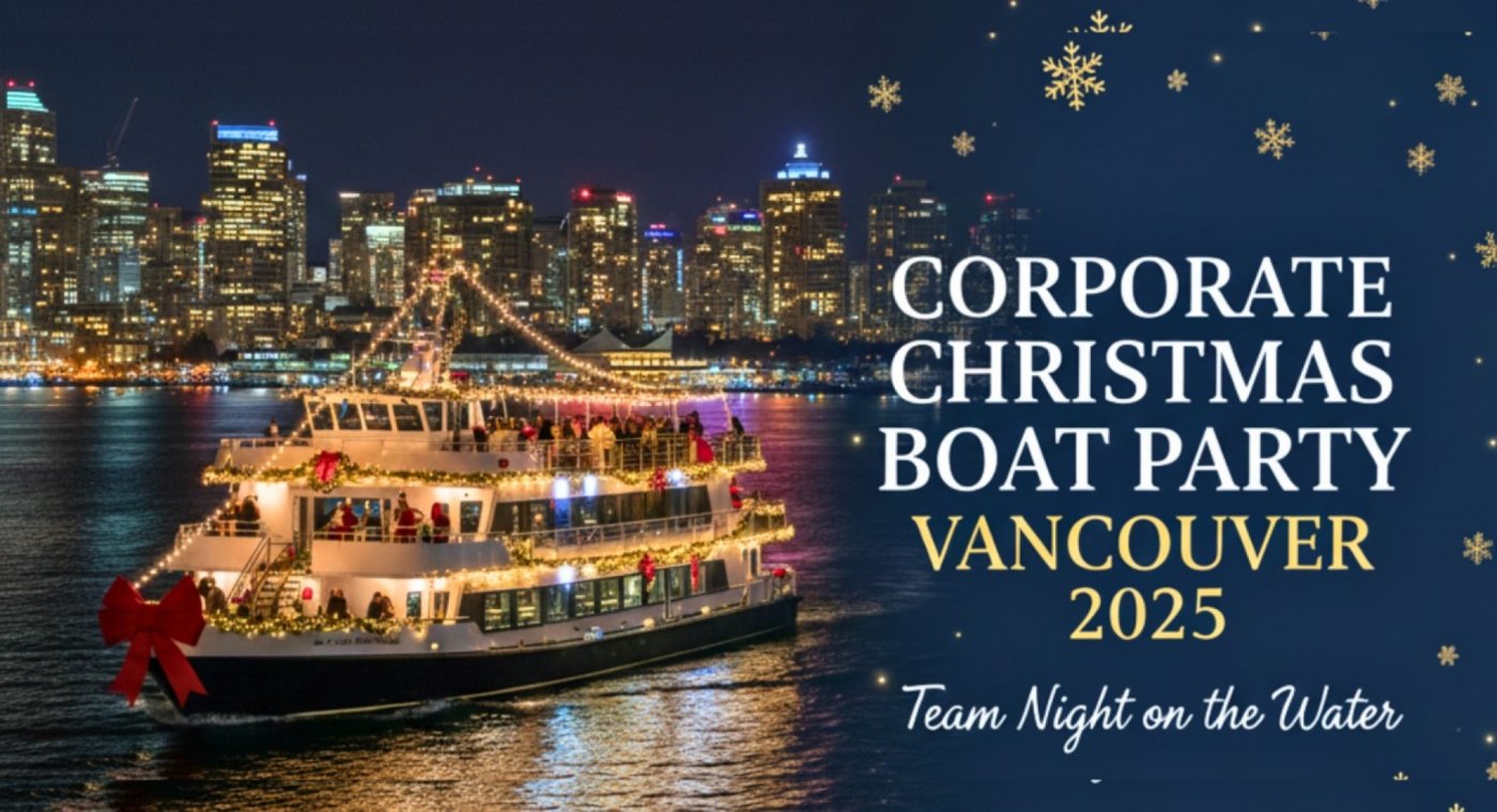 Corporate Christmas Boat Party Vancouver 2025 | Team Night on the Water