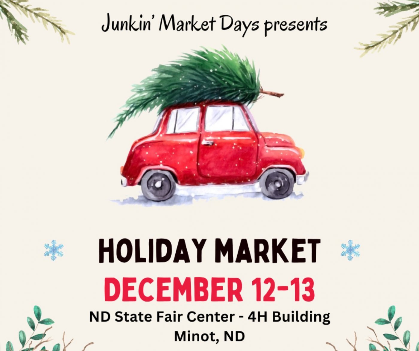 Junkin' Market Days Holiday Market