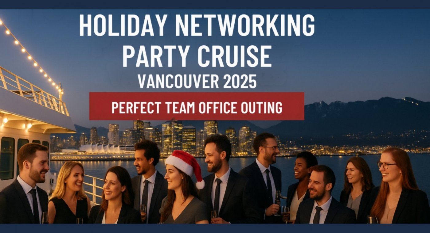 Holiday Networking Party Cruise Vancouver 2025 | Perfect Team Office Outing