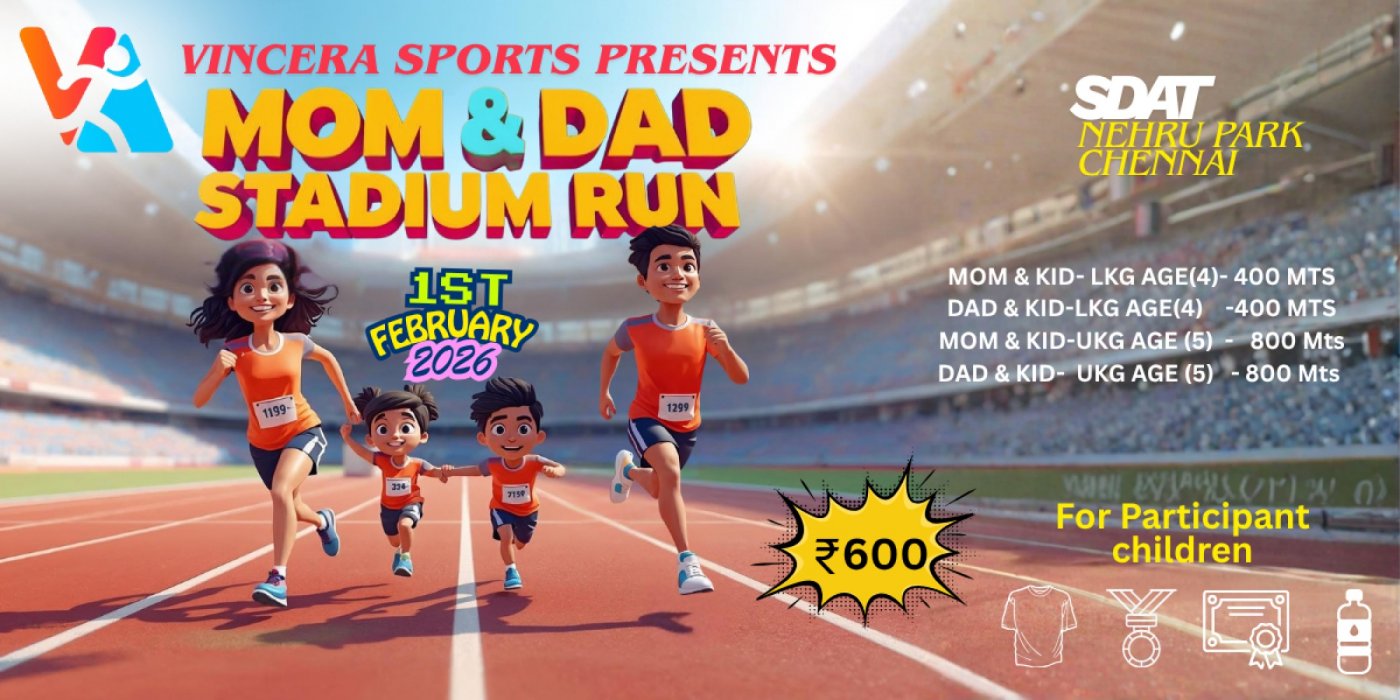MOM & DAD STADIUM RUN 2026