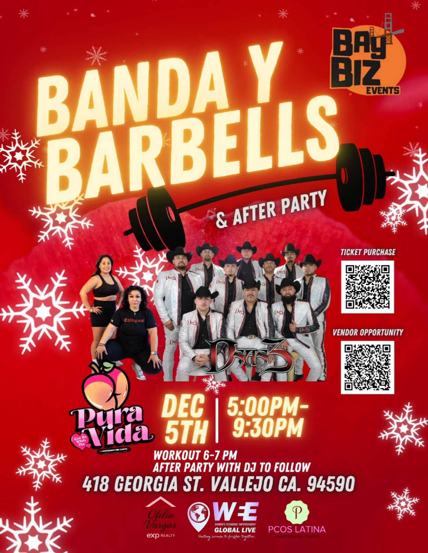 Banda y Barbells & After Party