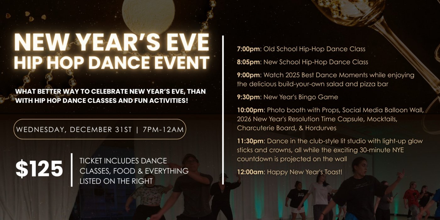 New Year's Eve Hip Hop Dance Event
