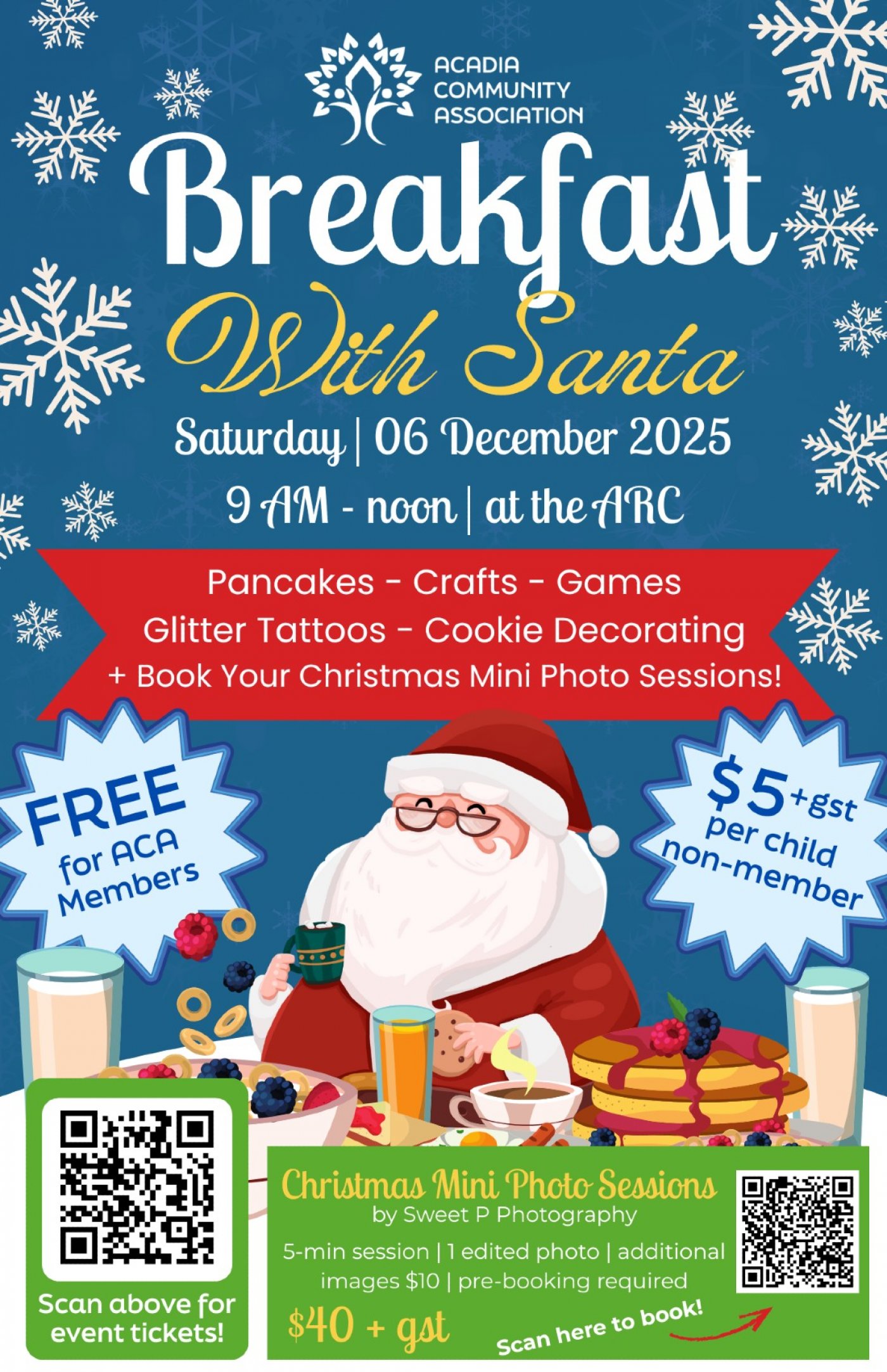 ACA Breakfast with Santa
