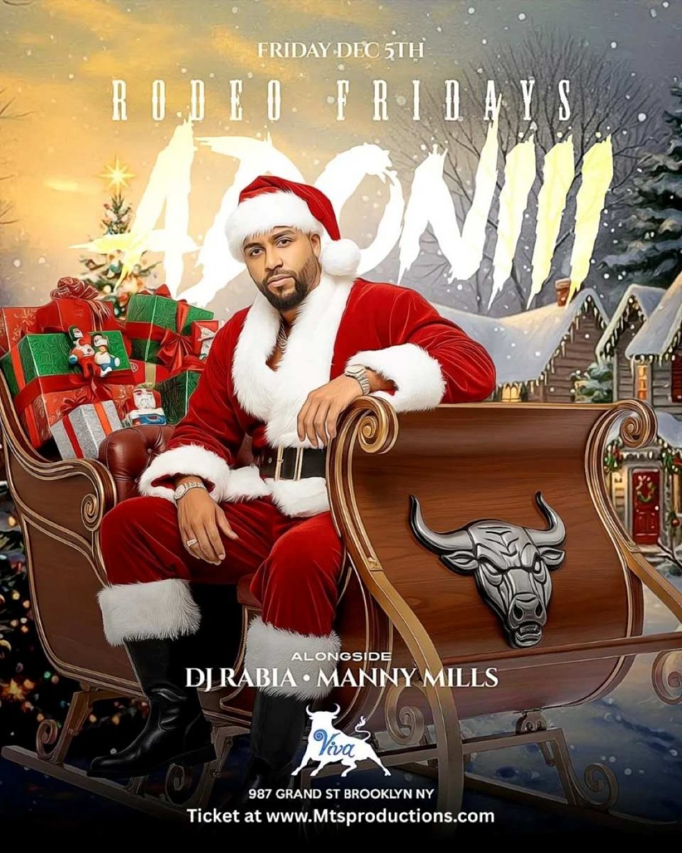 DJ Adoni Live at Viva Toro Brooklyn \u2013 Friday, December 5th, 2025