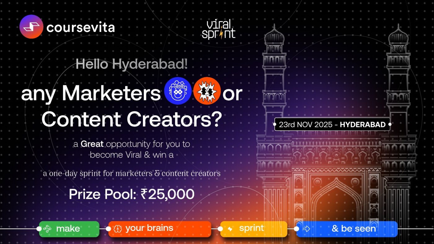 ViralSprint - A Marketing Hackathon By Coursevita