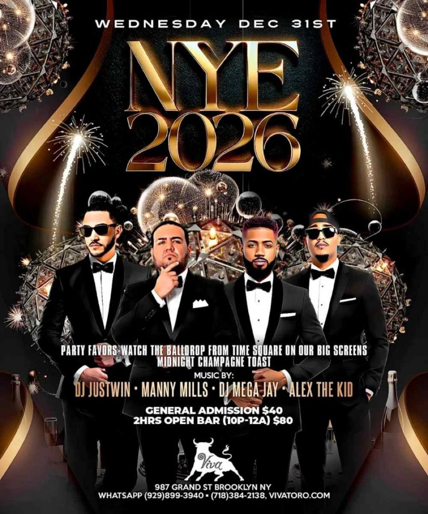Viva Toro New Year\u2019s Eve 2026 \u2013 Brooklyn\u2019s Latin NYE Party