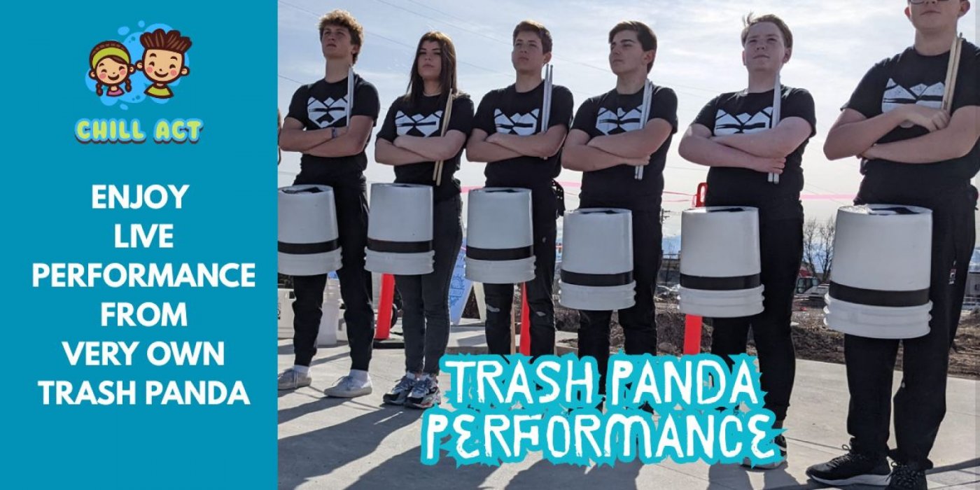 CHILL ACT PROVO - WATCH LIVE TRASH PANDA