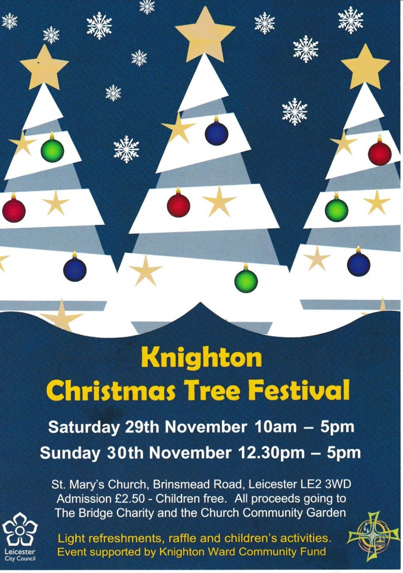 Knighton Christmas Tree Festival