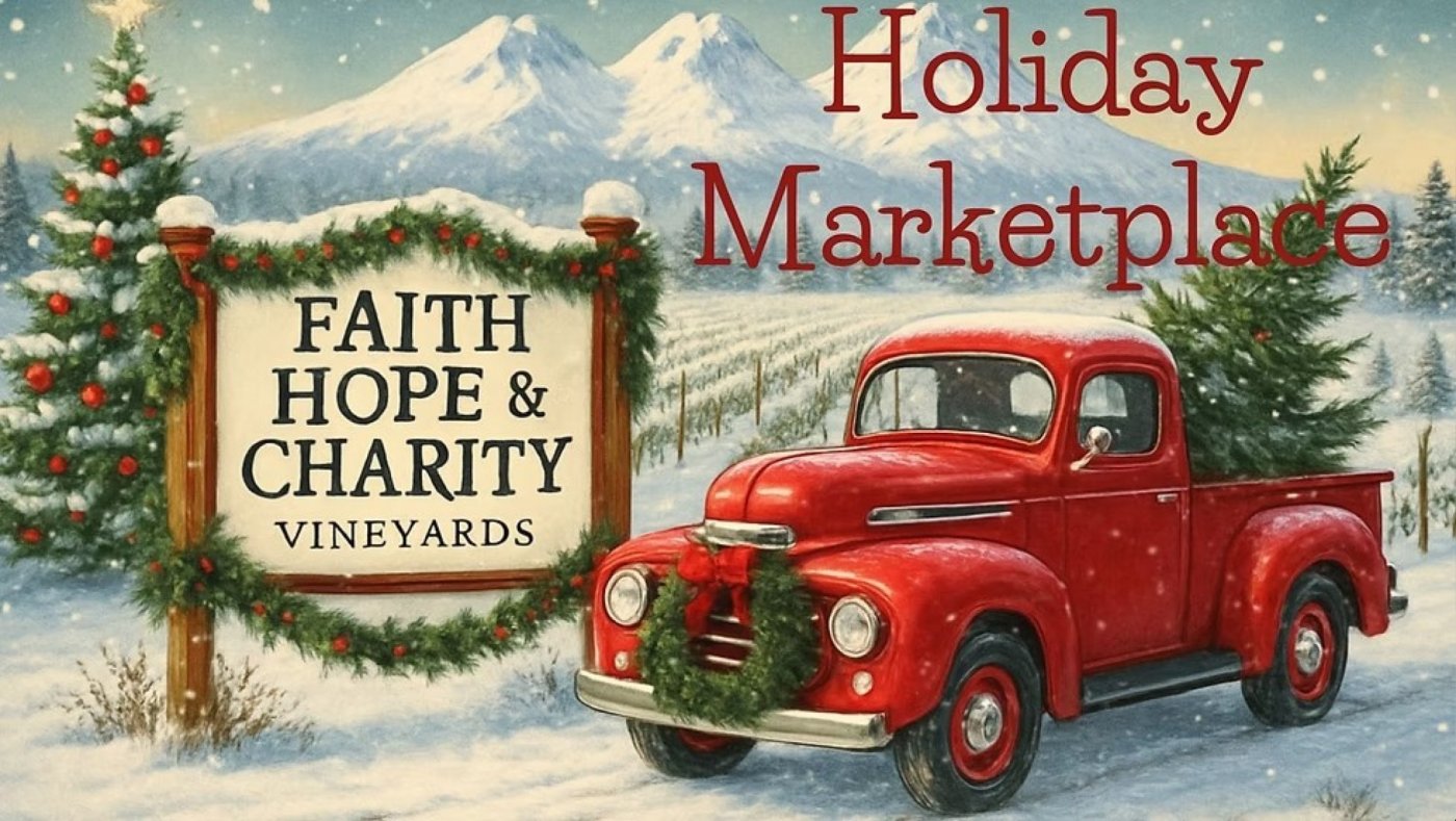 Annual Holiday Marketplace at the Vineyard!!!