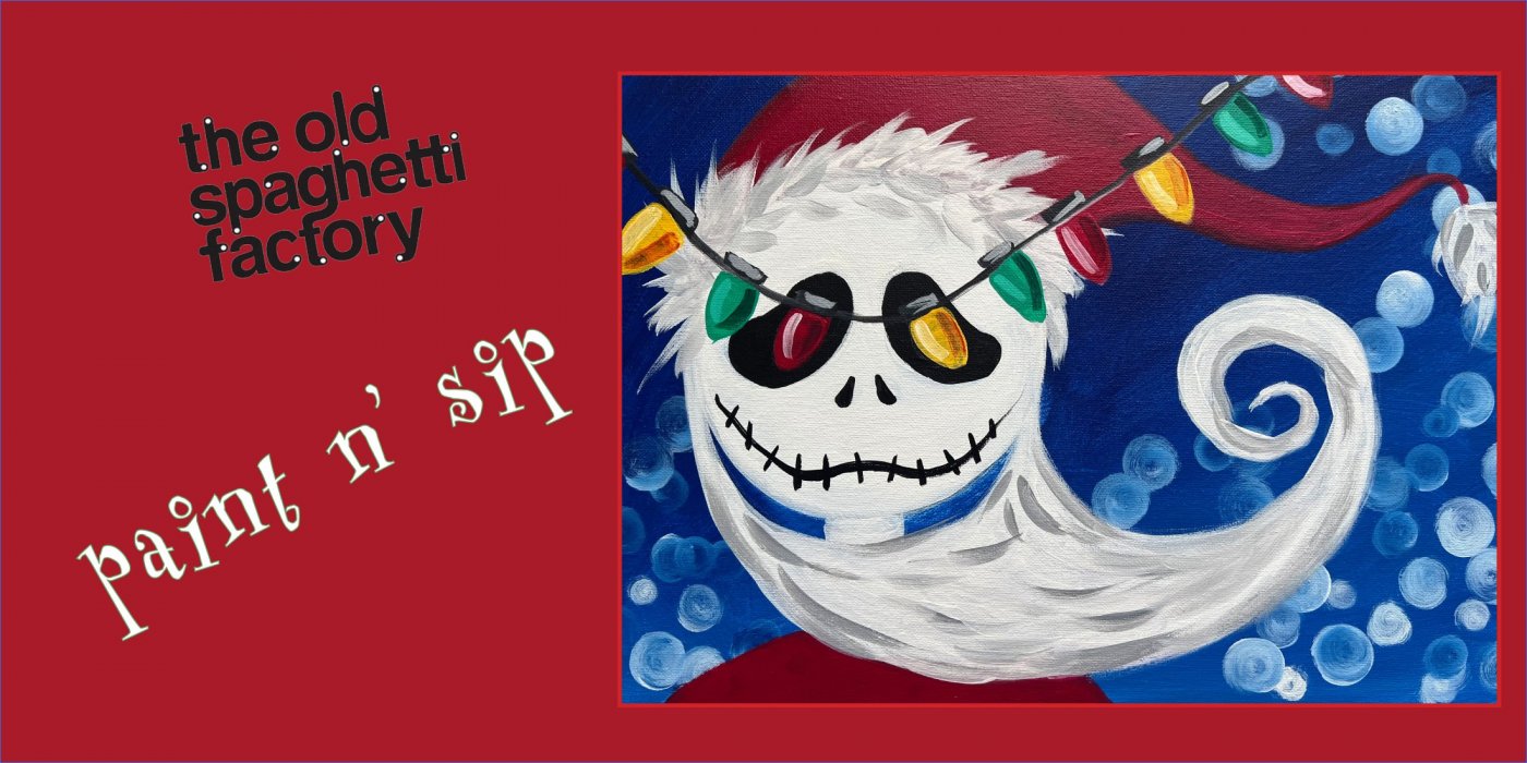  Holiday Paint and Sip with a Jack Skellington Twist!