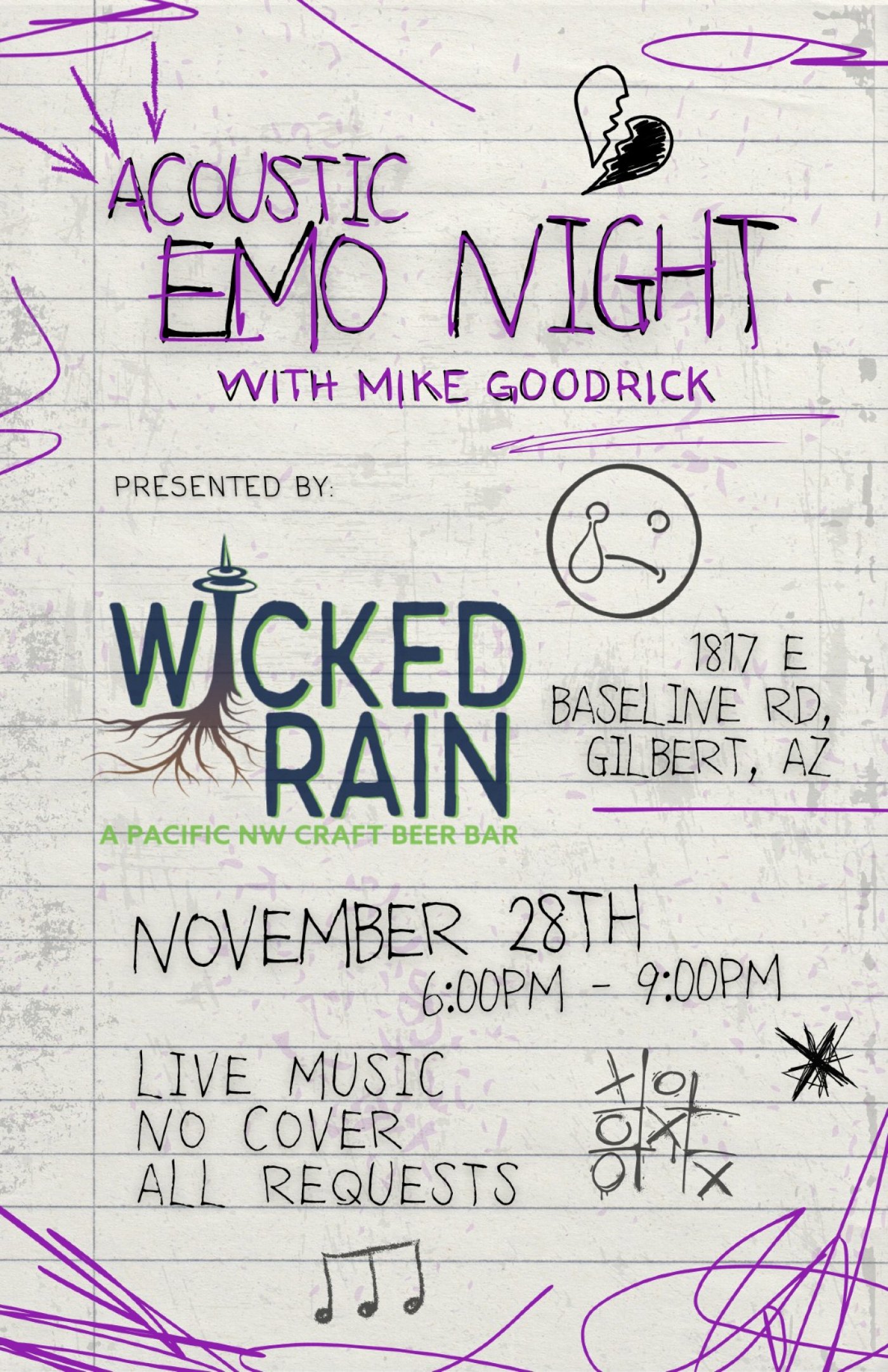 Emo Night at Wicked Rain