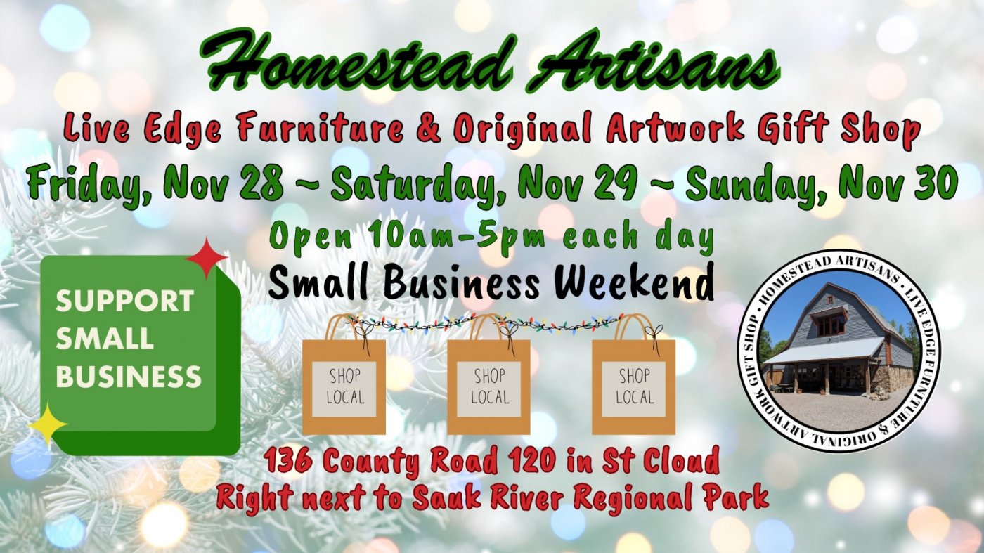 Homestead Artisans Pop-Up Shop: Small Business Weekend