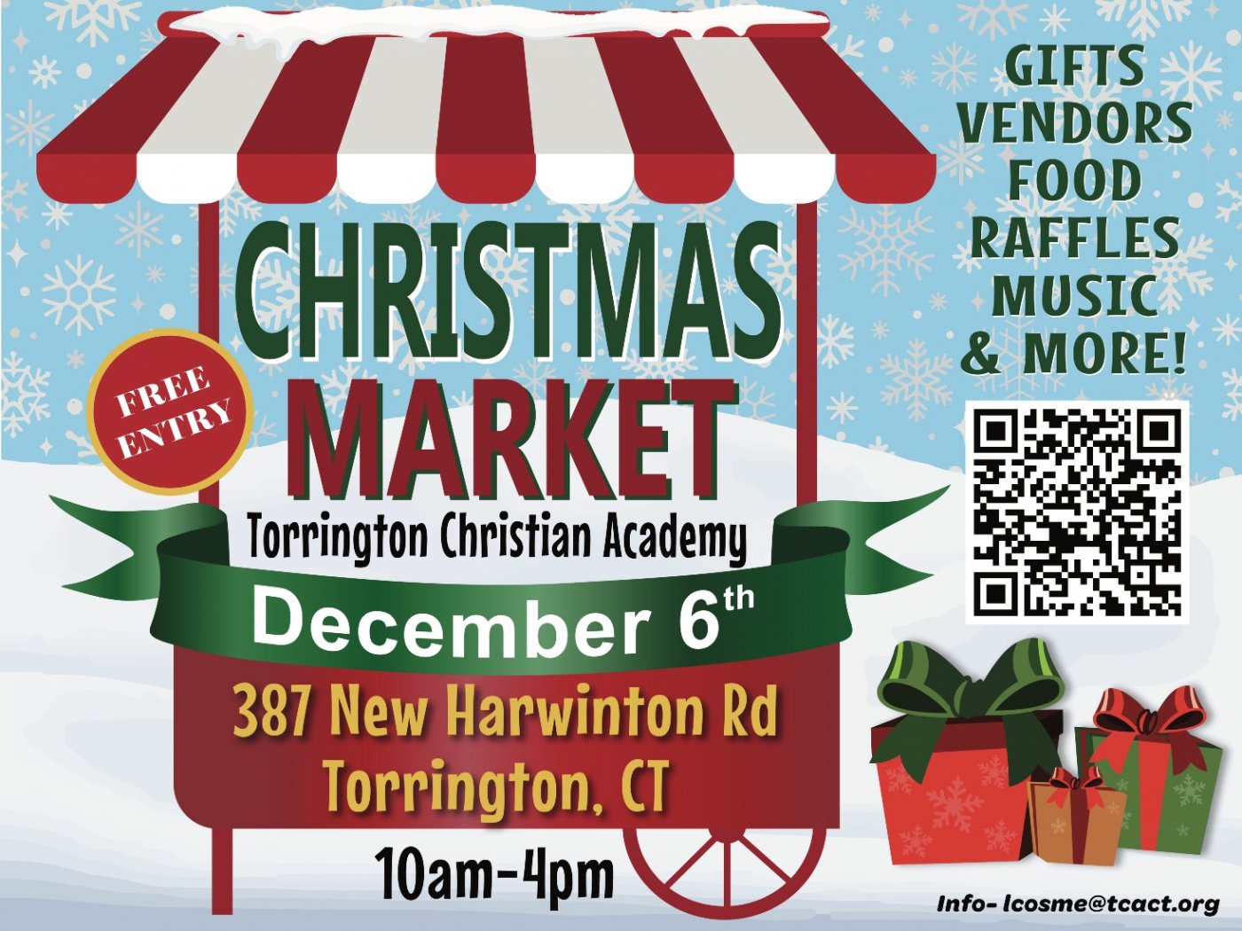 Torrington Christian Academy Christmas Market
