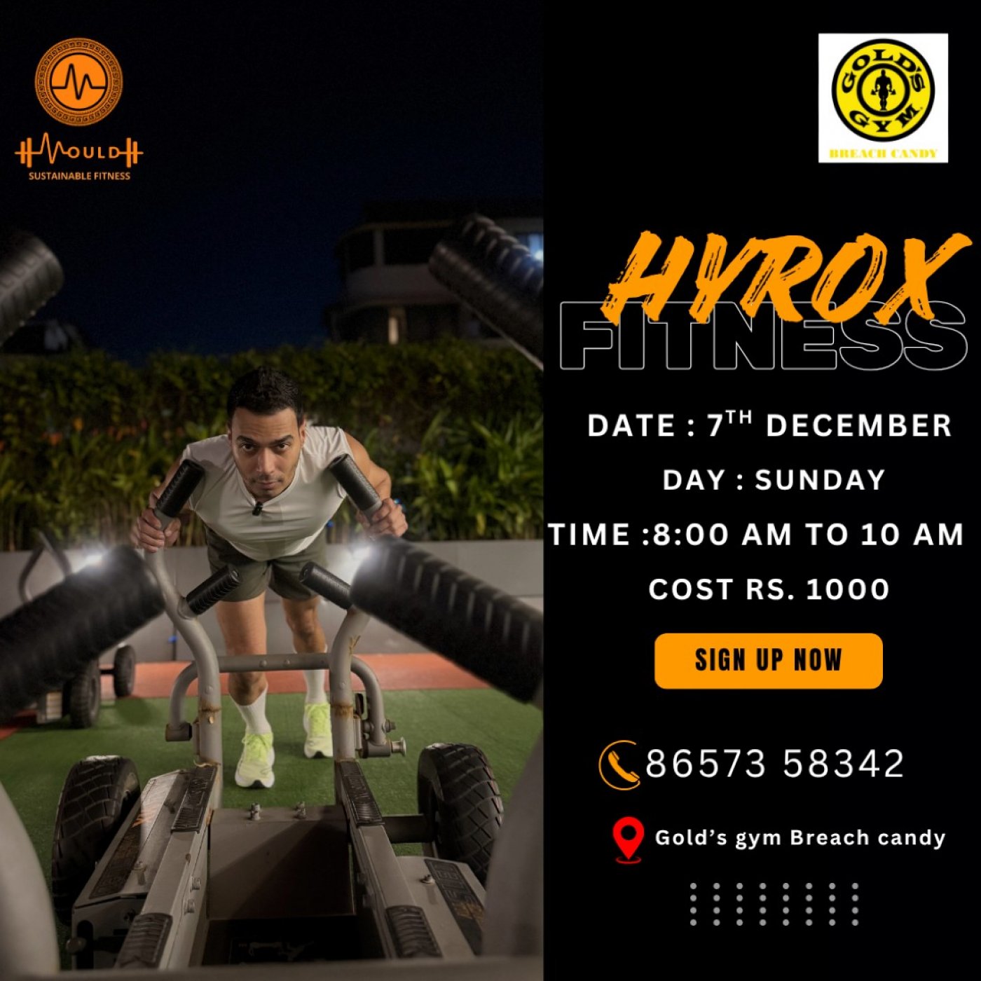 Hyrox Fitness event 