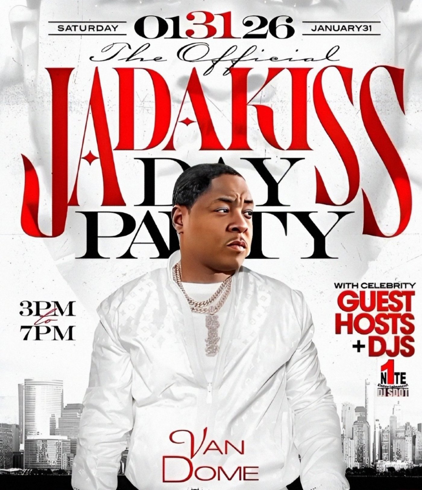 JADAKISS LIVE PERFORMANCE (ENTRY & ROUND TRIP BUS)