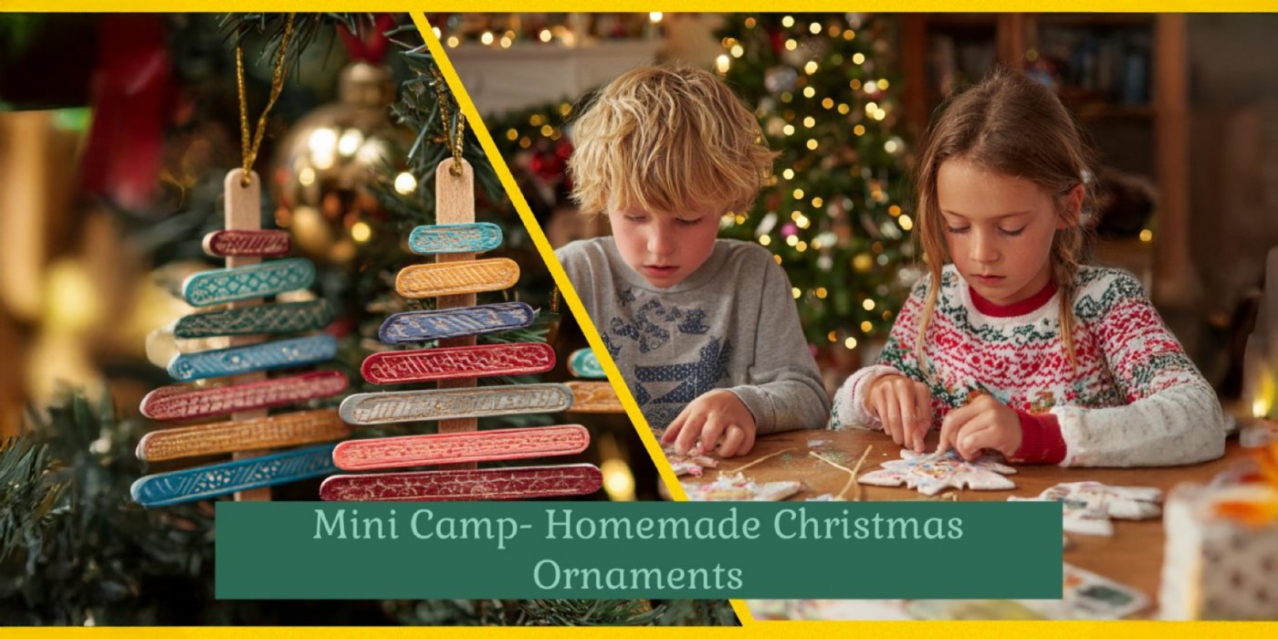Cosmic Creators Youth Crafting Mini-Camp: Homemade Christmas Ornaments (Ages 4-10)