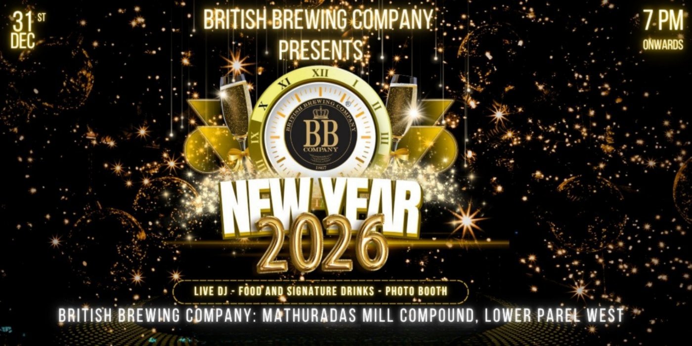 B.B.Co. Lower Parel Countdown to 2026 till 5 am