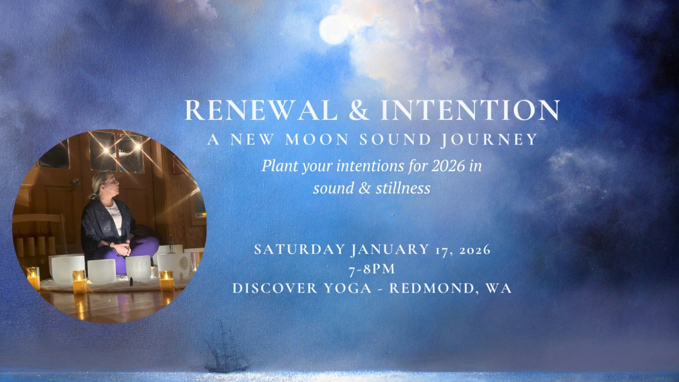 Renewal & Intention: A New Moon Sound Journey