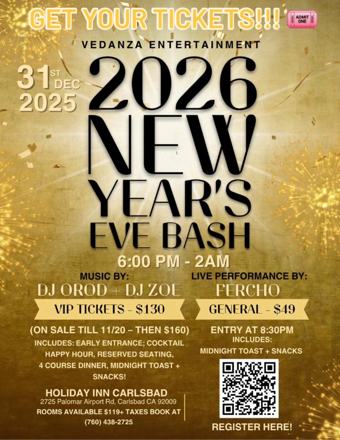 NYE GALA 2026