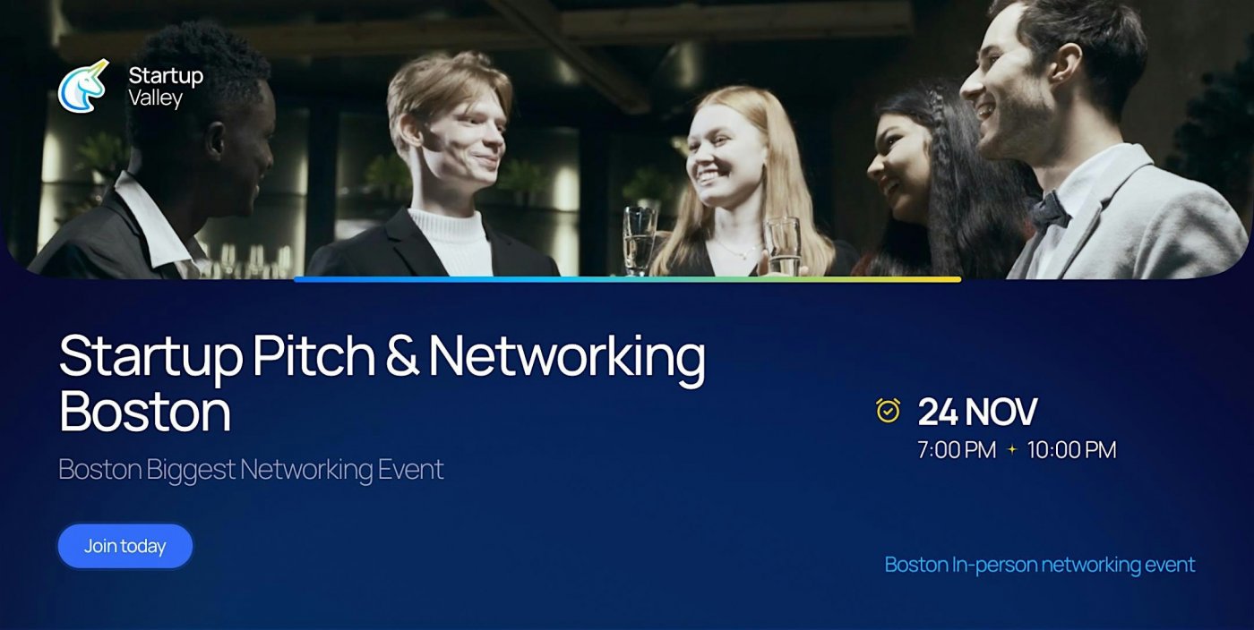 Startup Pitch & Networking Boston