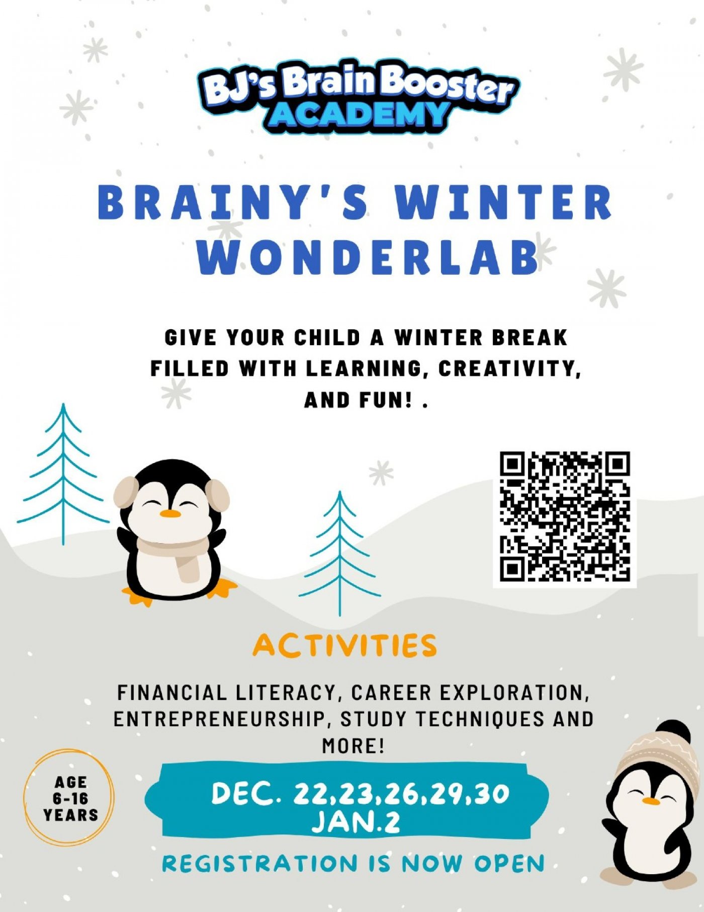 Brainy's Winter Wonderlab