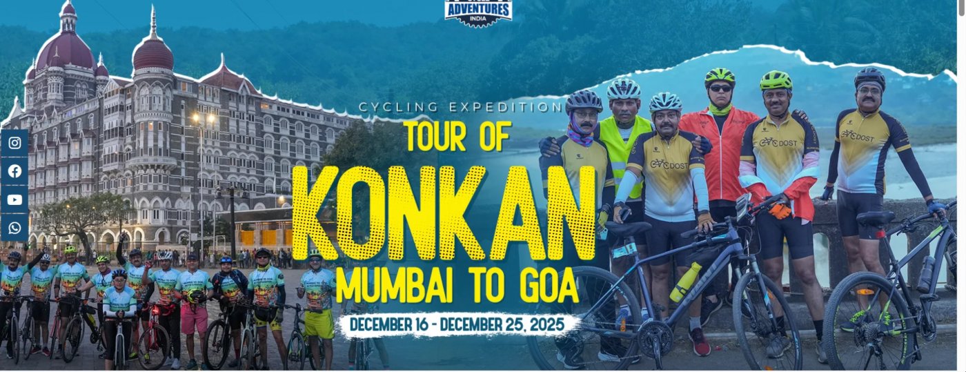 MUMBAI to GOA BICYCLE EXPEDITION 2025