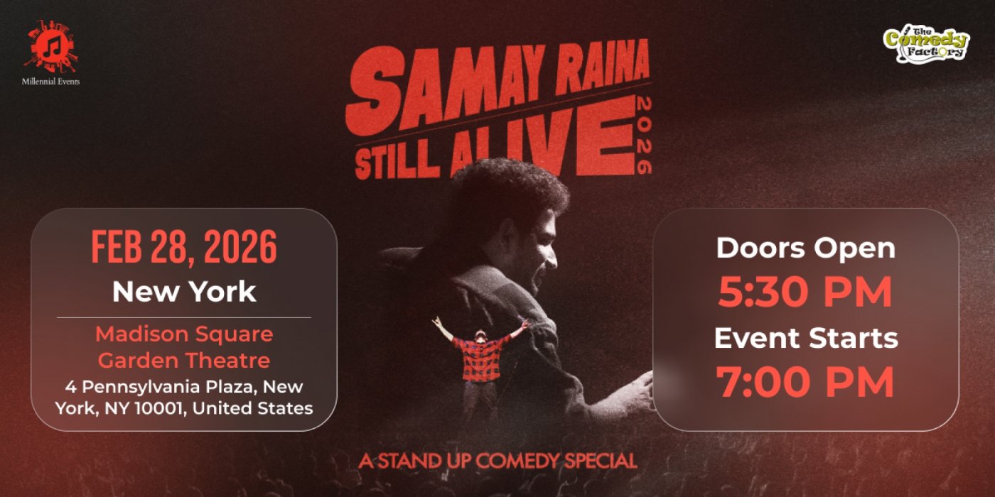 Samay Raina "Still Alive" - New York - 28th Feb, 2026