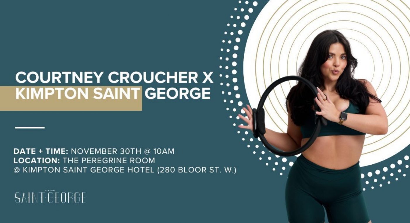 Courtney Croucher X Kimpton Saint George Hotel Workout