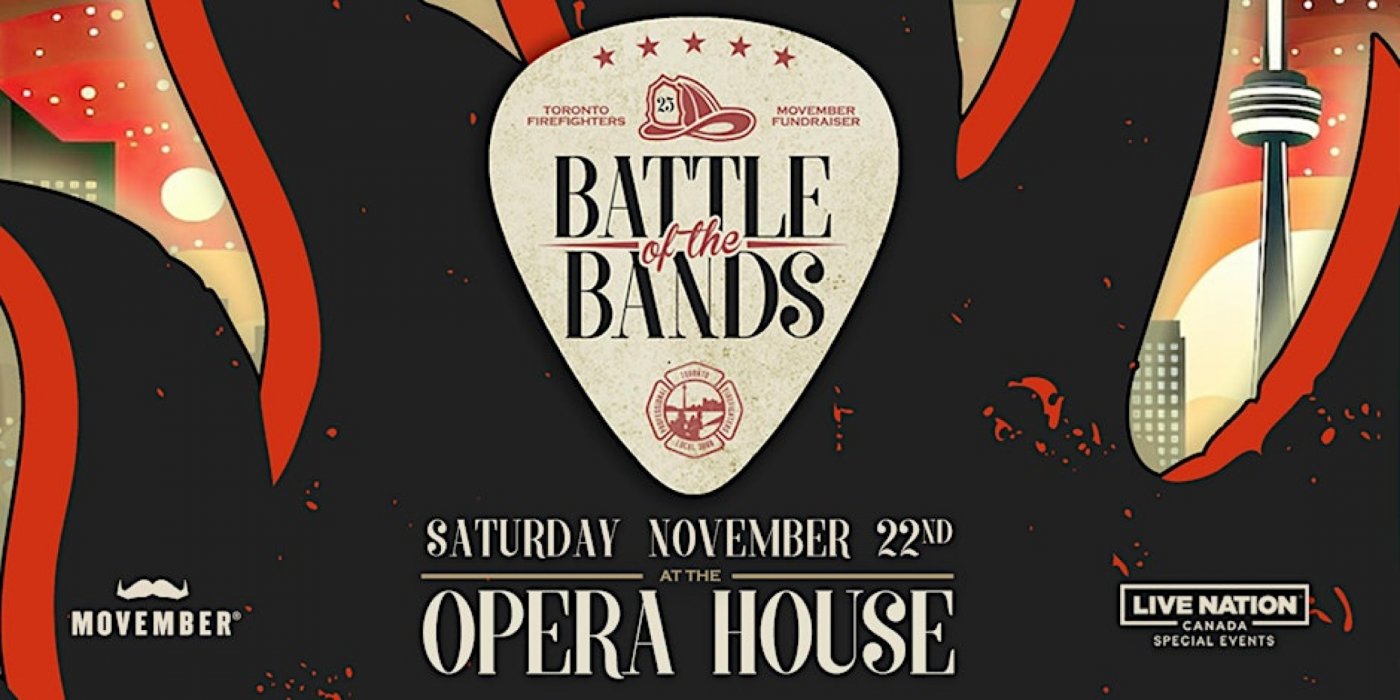 Toronto Firefighters Battle of the Bands 2025 - For Movember Canada