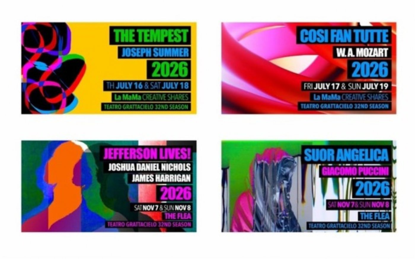 Teatro Grattacielo Announces 2026 Season